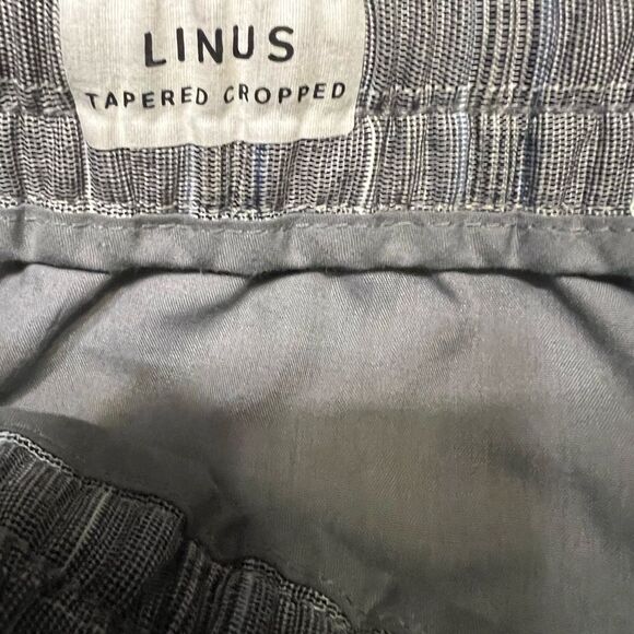 Only & Sons smart slim plaid pants in gray Sz S - Picture 5 of 12